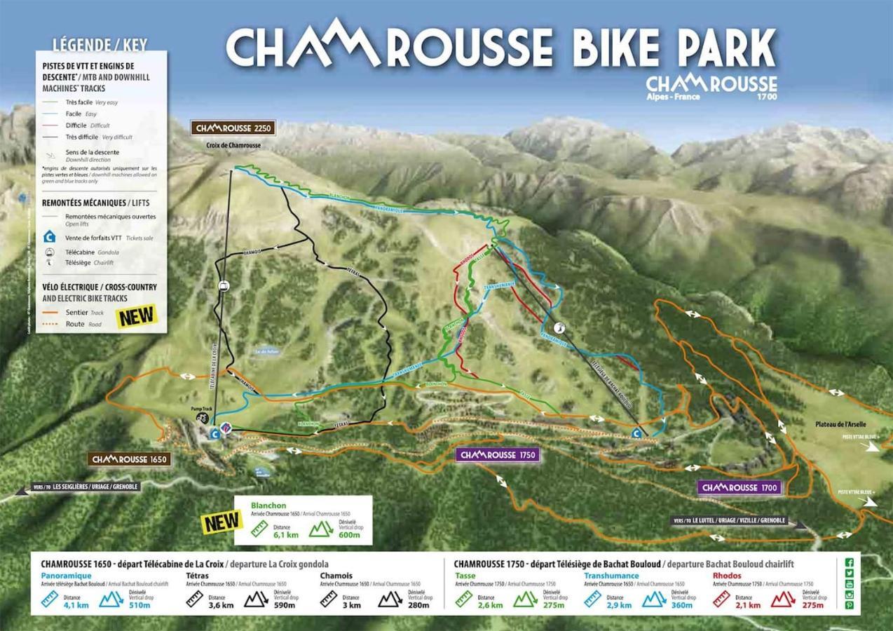 Charmant Studio Cabine Cocoon A 100 M Des Pistes Chamrousse Ngoại thất bức ảnh
